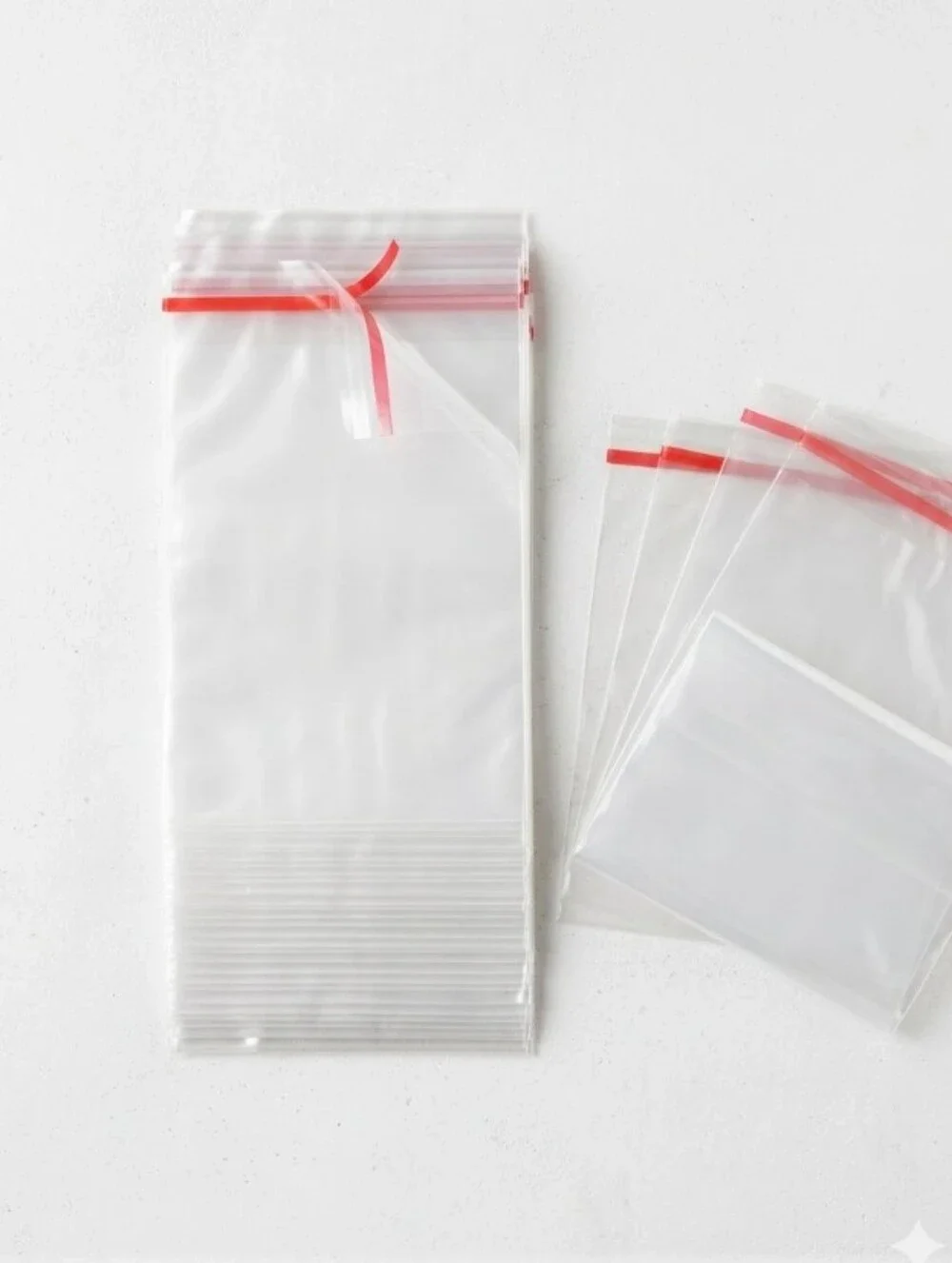 Poly Resealable Clear Packaging Bags Professional Office Shipping Supply 10